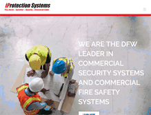 Tablet Screenshot of iprotectionsystems.com
